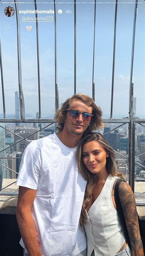 zverev sophia thomalla|zverev girlfriend sophia thomalla.